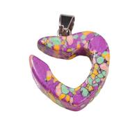 Klaisy Versatile Ciondolo Cuore Aperto Moda Scavato Fuori Amore Forme Pendenti Accessorio Per Orecchini Collane Forniture