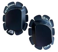 KLAMOTTEN STORE Ginocchiere in legno premium KS-Sliders, ginocchiere per moto (nero)