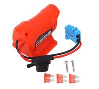 Klanata Adattatore per Batteria da 18 V Compatibile con i Giocattoli da Equitazione Peg Perego - Connettore di Alimentazione con Cavo da 12 AWG e Fusibile da 40 A - Sostituisce Le