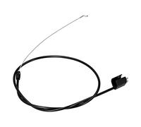 Klanata Cavo acceleratore 1350 Cavo dell'aria universale push pull compatibile con mini moto e kart spazzaneve - Parte di ricambio in acciaio e materiale PAL con estremità piegate a Z su