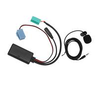 Klanata Cavo adattatore audio AUX wireless per modulo Bluetooth per auto con connettore a 14 pin e microfono vivavoce, ricevitore Bluetooth 5.0 a basso consumo energetico per autoradio e