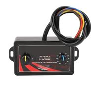 Klanata Controller clacson per auto, 25 effetti sonori selezionabili, DC universale da 12 V a 24 V per auto, moto, camion, barca - Installazione semplice, ABS ad alta resistenza