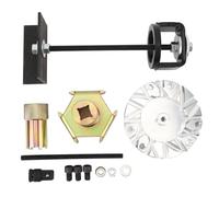 Klanata Kit completo di strumenti per la manutenzione della frizione primaria e secondaria - Piastra di fissaggio in acciaio al carbonio, spider e strumenti di compressione per