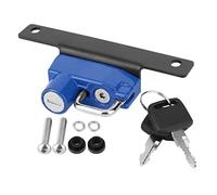 Klanata Lucchetto per Casco Moto, Sicurezza Antifurto in Lega sul Lato Destro, Adatto per R NineT Scrambler e R NineT Pure 2016+ (Blu)