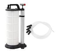 Klanata Pompa manuale per estrazione fluidi 9 litri - Evacuatore olio ergonomico azionato manualmente per motore, olio per ingranaggi, liquido di raffreddamento e liquido dei