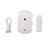 Klanata Set motore e gateway per tende elettriche WiFi per binario a T e binario a U - Robot di apertura automatizzato con controllo vocale compatibile con e Assistant - Dispositivo