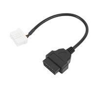 Klanata Sostituzione cavo convertitore diagnostico connettore maschio femmina OBDII a 12 pin per Model S X 2012-2015