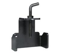 Klanata Strumento per la rimozione della Lama del Tosaerba con affilatore e bilanciatore - Supporto Lama in Acciaio e Kit di Manutenzione - Compatibile con i Modelli di Tosaerba Troy