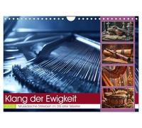 Klang der Ewigkeit (Wandkalender 2026 DIN A4 quer), CALVENDO Monatskalender: Dieser barocke Musik-Kunstkalender zeigt zwölf einzigartige Stillleben mit Instrumenten, Notenblättern und Klangdetails.