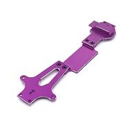 KLAPR Adatto per 1/14 144001 144002 144010 RC Auto Parti di Aggiornamento Metallo Secondo Piano Ricambi (Viola)