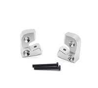 KLAPR Per 1:12 RC Accessori Auto 12428 12429 Salto 01 02 03 Parti di Aggiornamento Metallo Parti di Fissaggio Fascio principale (Argento)