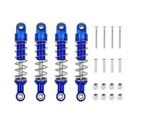 KLAPR Per MN D90 MN99S WPL C14 C24 Ammortizzatore in metallo e supporto esteso sedile RC auto Aggiornamenti parti accessori (blu4)