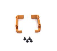 KLAPR Per WLtoys 144010 144001 144002 124017 124016 124018 124019 RC Auto Metallo Modificazione, aggiornamento supporto batteria (oro)