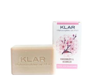 KLAR Sapone di fiori di ciliegio e latte di riso 100 g
