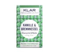 Klar Seifen Balsamo solido alla camomilla e ortica, 100 g (per capelli ostinati), adatto per cuoio capelluto sensibile e capelli ostinati, 11183