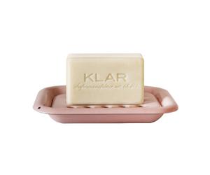 Klar-Seifen - Portasapone smaltato, rosa 1 St