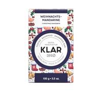Klar Seifen Shampoo solido mandarino natalizio per capelli lisci, con profumo natalizio, shampoo 11222