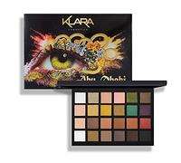Klara Cosmetics 24 Eyeshadow Palette - Festive Luxury Vibrant Bold Full-Color Pigment Long Lasting Matte Shimmer Eye Shadow Palette (Abu Dhabi)