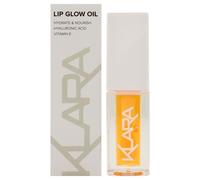 Klara Cosmetics Olio Labbra Idratante - Labbra Nutrienti e Brillanti - Con Acido Ialuronico e Vitamina E - Honey - 6 ml