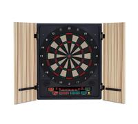 KLARFIT Dartmaster 180 Freccette Tiro a Segno Elettronico Beige