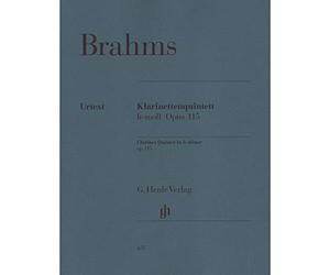 Klarinettenquintett h-moll op. 115. Klarinette, 2 Violinen, Viola, Violoncello
