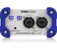 Klark Teknik DN200 V2 DI Box attivo a 2 canali con gamma dinamica estesa e opzioni di somma/divisione