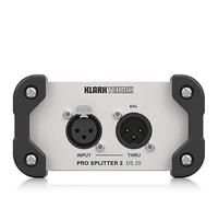 Klark Teknik DS 20 sdoppiatore di segnale passivo 1-in/2-out con trasformatore Midas e gamma dinamica estesa