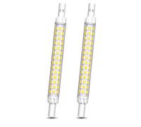 Klarlight 10W R7S LED 118MM Lampadina a Doppio Effetto Lineare, Bianco Naturale 4000K, J118 Riflettore a Doppia Estremità Lampadina, 12mm*118mm Equivalente a 60W Alogeno Lampada 360 Gradi (2-Pacco)