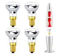 Klarlight 4-Pezzi Lava Lampadina E14 25W R39 SES Lampadina a Incandescenza, Ricambio per Lampada Lava Lite, per Riflettore, Bianco Calda 240V