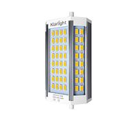 Klarlight Lampadina LED R7s, 118 mm, 30 W, dimmerabile, luce bianca calda, 3000 K, 3000 lm, tipo J, doppia lampadina J118, lampadina a LED di ricambio 200 W - 300 W, lampadina alogena J118 T3, AC 220