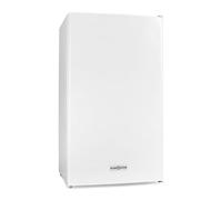 KLARSTEIN 90L1-WH - Frigorifero, 90 L, 2 Ripiani, Scompartimento Ghiacchio, Cassetto, 3 Scompartimenti, Temperatura Regolabile, Silenzioso, Chiusura a Destra, Bianco Ghiaccio
