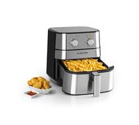 Klarstein AeroVital Friggitrice ad Aria 1700W 5,4 Litri Timer Acciaio Inox argento
