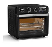 Air Glaze - Friggitrice ad aria calda | 2000 watt | 34 litri | Finestra panoramica | Set di accessori incluso