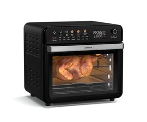 Klarstein AirGlaze Digital 2000W 34L Forno ad Aria Nero