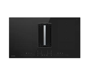 Klarstein AirJet FlexPro 90cm Piano a Induzione Con Cappa Integrata Nero