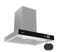 AirNova - Cappa aspirante | Ricircolo e scarico | Efficienza energetica A++ | 110 W | 620 m³/ora
