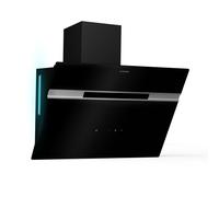 Klarstein Alina 60cm 600m³/h Cappa Inclinata Nero/Argento