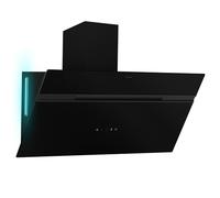 Klarstein Alina - Cappa aspirante | Classe energetica A | Touch | Illuminazione a LED | Scarico/ricircolo | 615 m³/ora