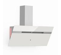 Klarstein Alina Smart 90cm 689m³/h Cappa Inclinata Bianco