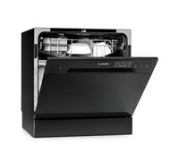 Klarstein Amazonia 55cm 6 Programmi Lavastoviglie da Tavolo Nero