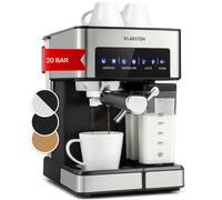 Klarstein Arabica 1350W 20bar Macchina da Caffè Espresso Argento