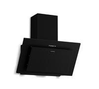 Klarstein Athena 60cm 254m³/h Cappa Inclinata Nero