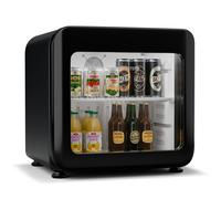 Klarstein Audrey Evo 40cm 45L Frigo Bibite con Porta in Vetro Nero