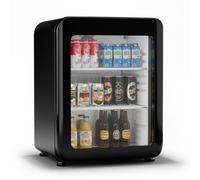 Klarstein Audrey Evo 64cm 65L Frigo Bibite con Porta in Vetro Nero