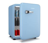 Klarstein Audrey Evo - Mini frigo | 68L | Design rétro | Silenzioso | Compatto | 3 colori