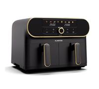 Klarstein AuraAir 1700W 10L Friggitrice ad Aria Doppia Nero/Oro