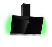 Aurora Eco 90 Cappa aspirante, 550 m³/h, 90cm, senza testa, luce ambiente, CEE A+