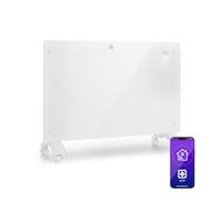 Klarstein Bansin Crystal Smart 1500W 15m² Termoconvettore Bianco