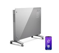 Klarstein Bansin Crystal Smart 1500W 15m² Termoconvettore Grigio