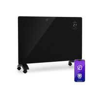 Klarstein Bansin Crystal Smart 1500W 15m² Termoconvettore Nero